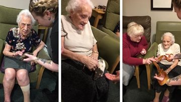 Holmfirth care home enjoys animalistic adventure